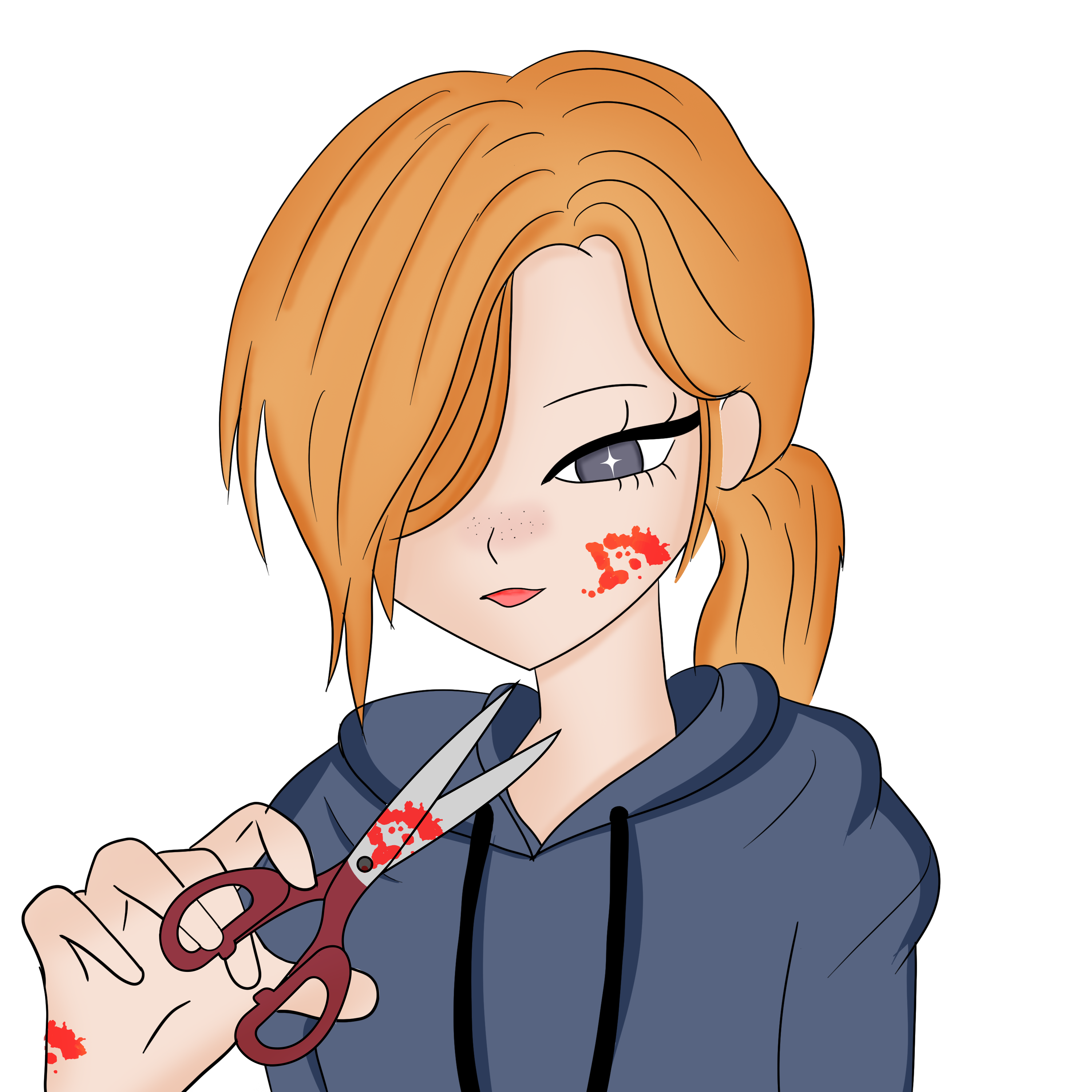 This image was created with Picrew’s “物騒な女メーカー“!!  https://picrew.me/share?cd=0u0hEoFId8 #Picrew #物騒な女メーカー